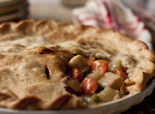 4 Ingredient Chicken Pot Pie — lunch