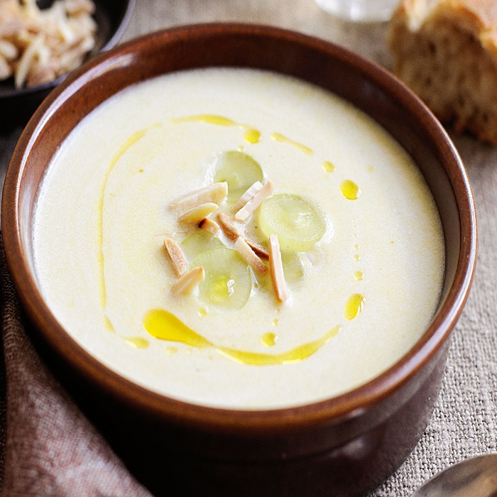 Ajo blanco — a Spain dish