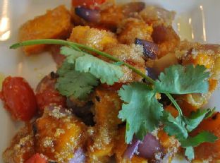 Amaranth and Roast Veggie Salad — side dish