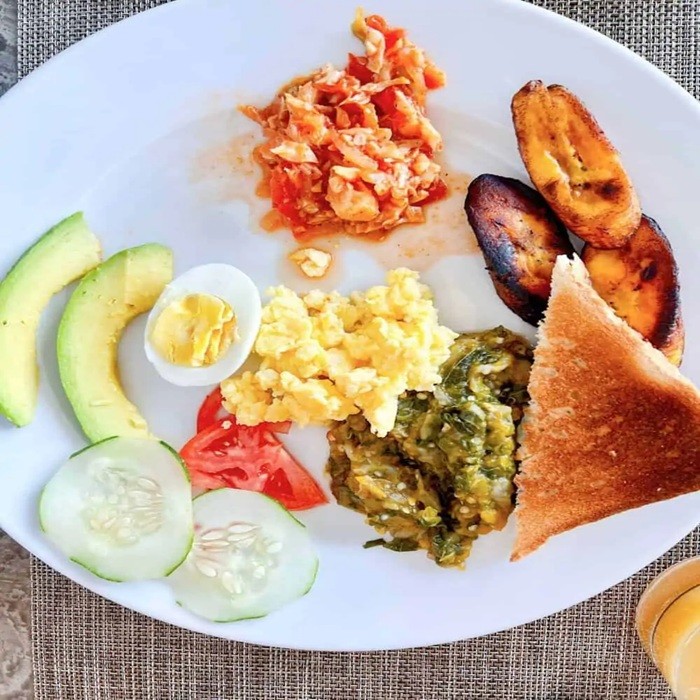 Antiguan Breakfast (Chop Up and ‘Saltfish’) — breakfast
