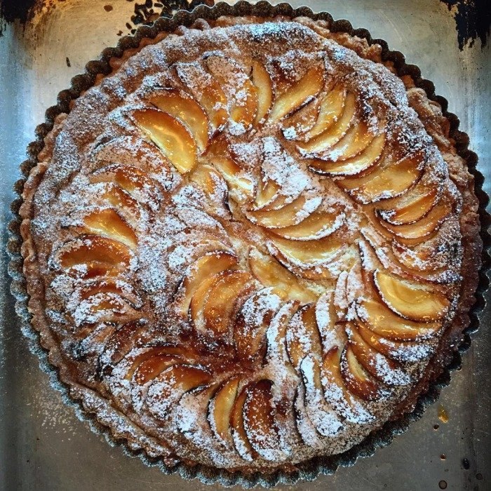 Apple Frangipan Tart — a United Kingdom dish