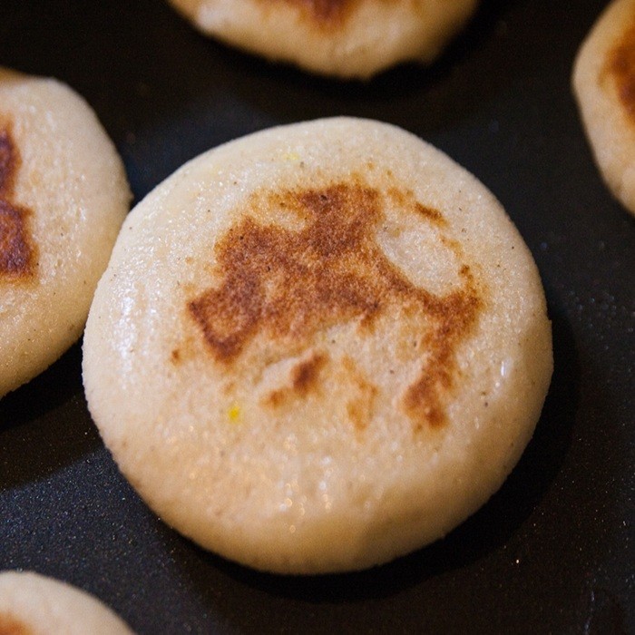 Arepa — side