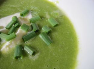 Asparagus and Pea Soup: Real Convenience Food — antipasti