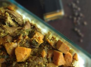 Authentic Jamaican Curry Chicken — a India dish