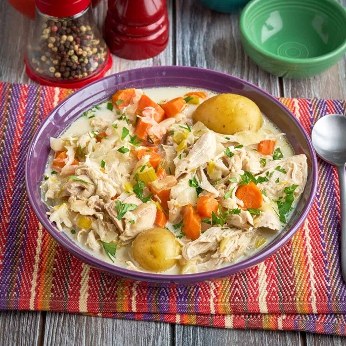 Belgian Waterzooi Chicken — chicken