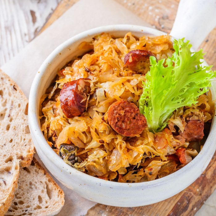 Bigos (Hunters Stew) — a Poland dish