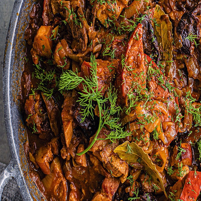 Bigos (Polish hunter's stew) — a Poland dish