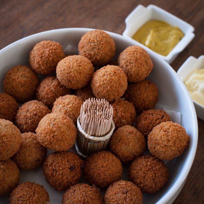 Bitterballen (Dutch meatballs) — a Netherlands dish