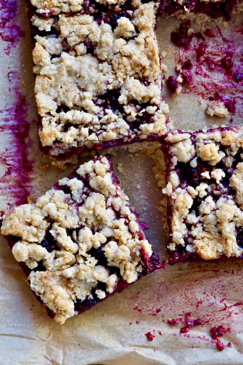 Blackberry Oat Bars (Gluten-Free) — world recipes