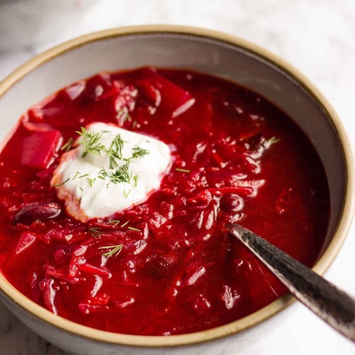 Borsch — a Ukraine dish