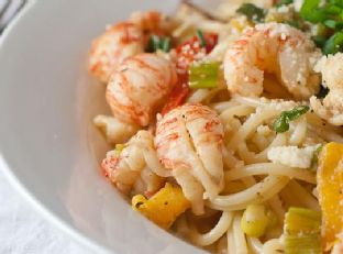 Cajun Lobster Pasta — side dish