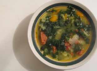 Caldo Verde - Portuguese Kale Soup — soup