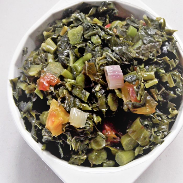 Callaloo Jamaican Style — a Jamaica dish