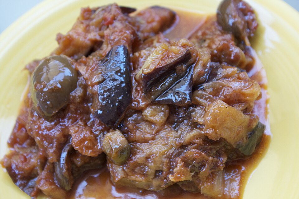 Caponata (Sicilian Eggplant and Vegetables) — world recipes