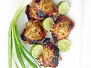 Caribbean Chicken Thighs — lunch
