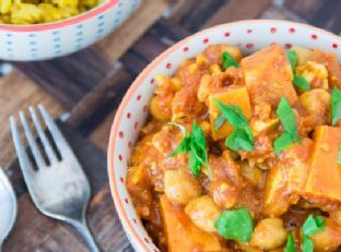Cauliflower Chickpea Stew — lunch