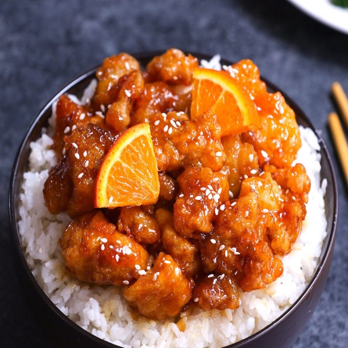 Chinese Orange Chicken — a China dish