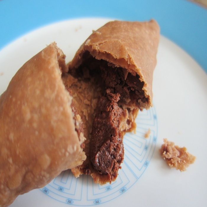 Chocolate empanadas — a Uruguay dish