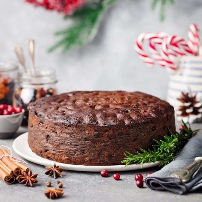 Christmas cake — a United Kingdom dish