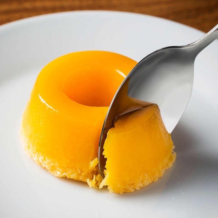 Coconut quindim — dessert
