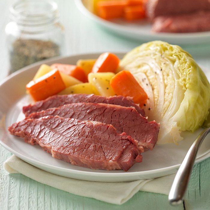 Corned Beef and Cabbage — a Ireland dish