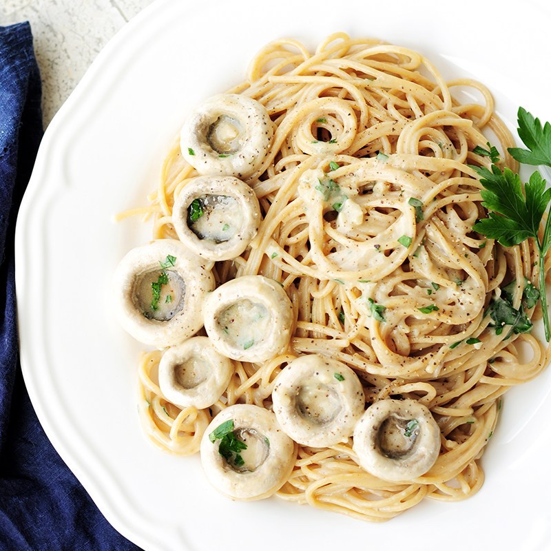 Creamy Mushroom Pasta — world recipes