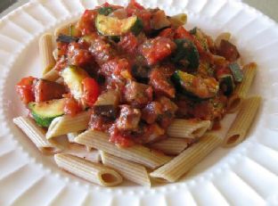 Creamy Ratatouille Over Penne — side dish