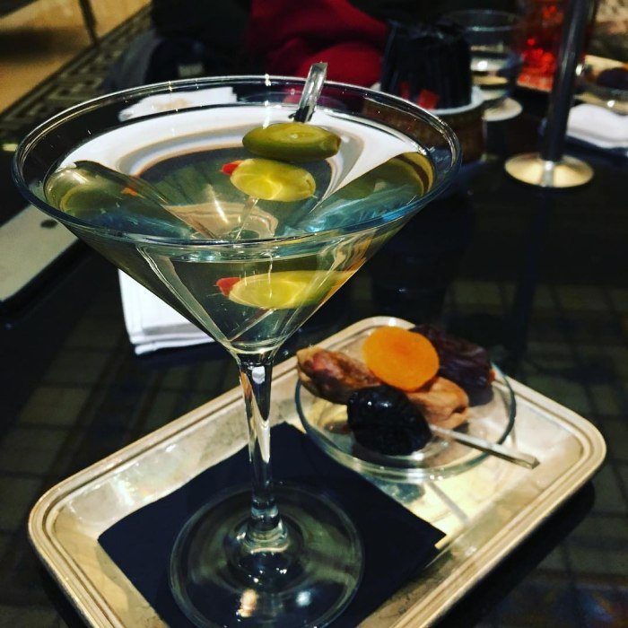 Dirty Martini — drinks