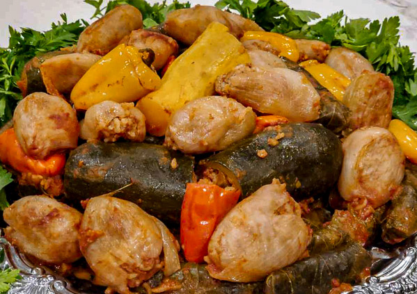 Dolma (Stuffed Grape Leaves) — world recipes