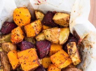 Easy Roasted Vegetables — side dish
