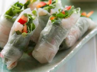 Easy To Make Spring Rolls — a Vietnam dish