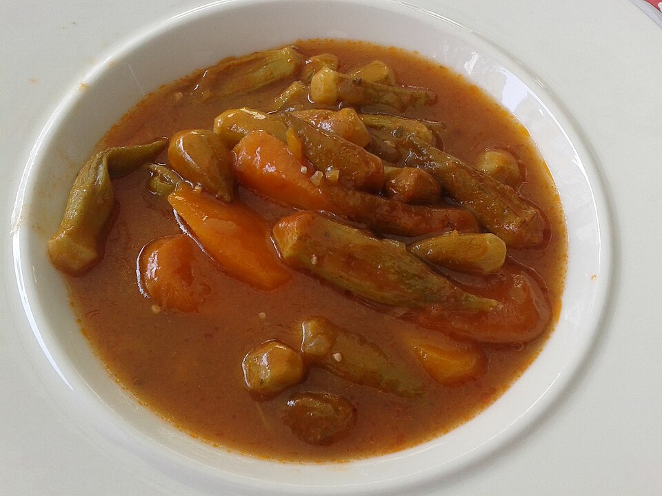 Egyptian Okra Stew — world recipes