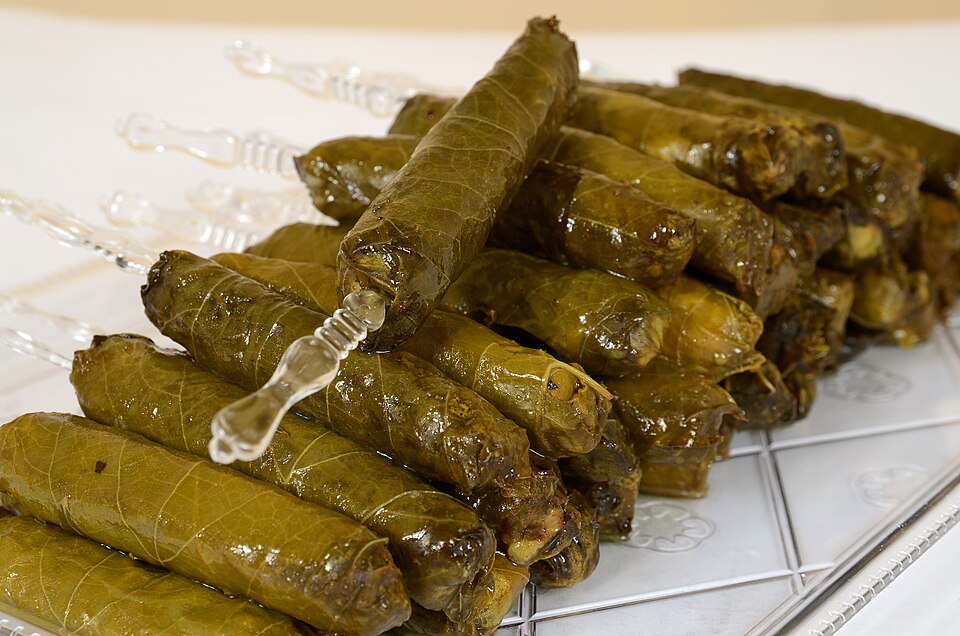 Egyptian Stuffed Grape Leaves (Warak Enab Mahshi) — world recipes