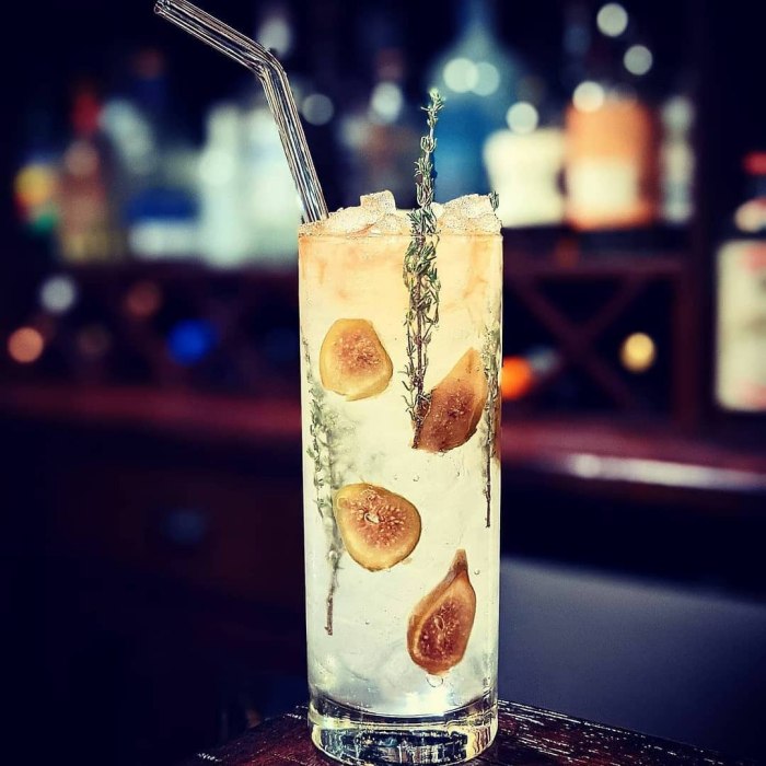 Figgy Thyme — drinks