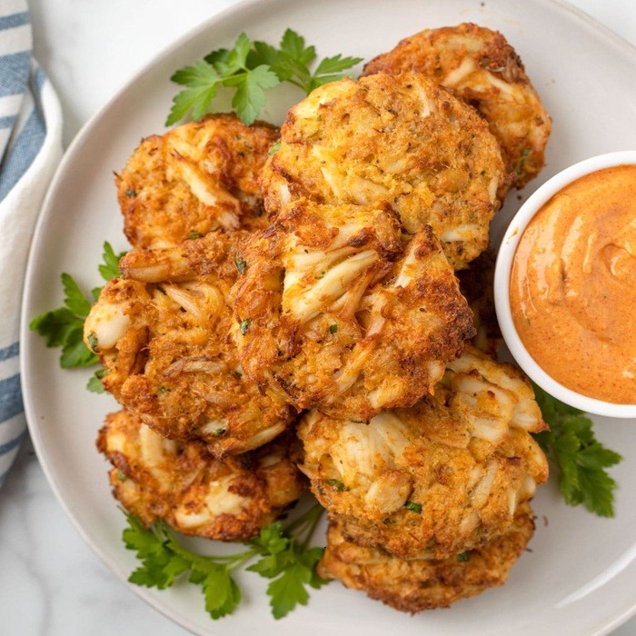 Fried Crab — seafood