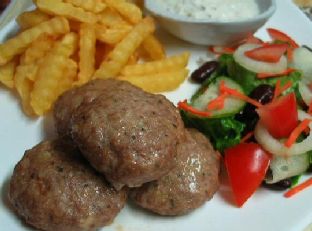 Frikadellen German Meat Patties — a Germany dish