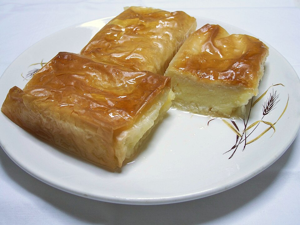 Galaktoboureko (Greek Semolina Custard Pastry) — world recipes