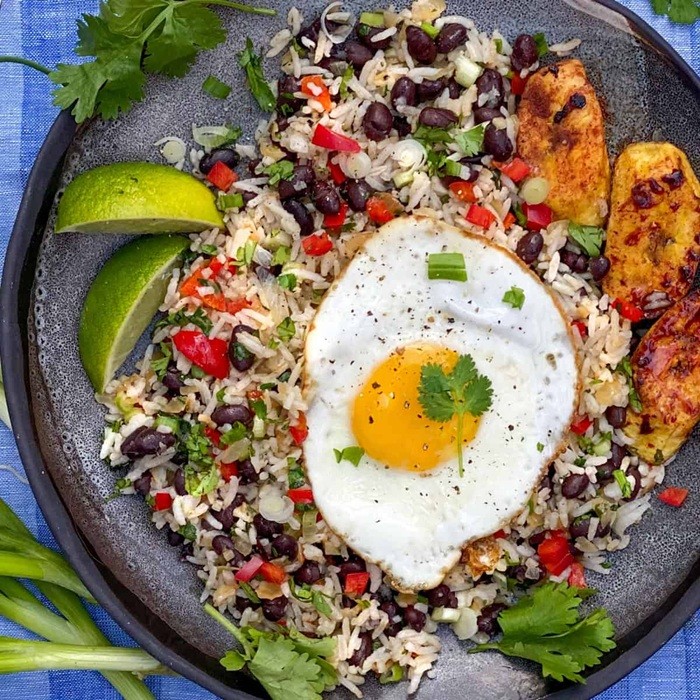 Gallo pinto — vegetarian