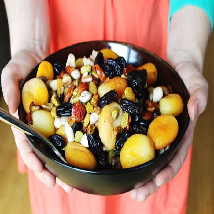 Haft Mewa Recipe — side