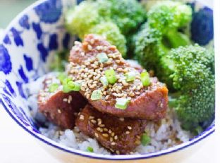Instant Pot Pork Tenderloin Teriyaki — lunch