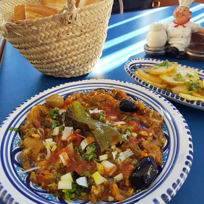 Kafteji — a Tunisia dish