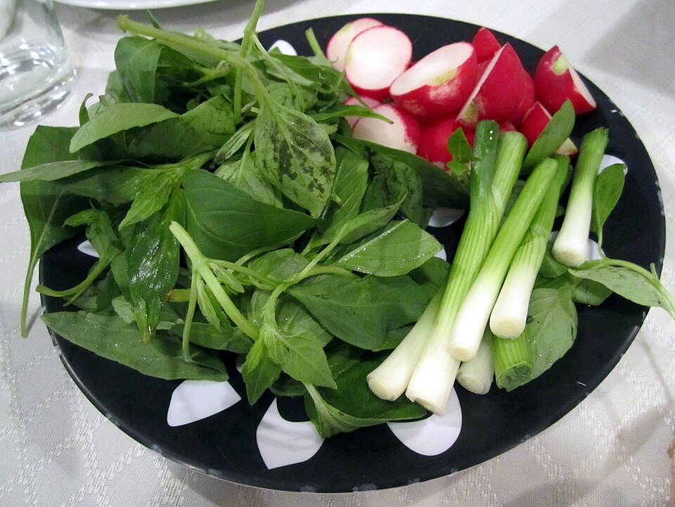 Kanachi (Armenian Herb Salad) — world recipes