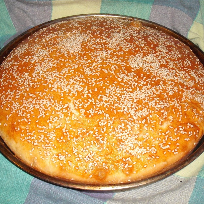 Khobz el Dar (Algerian Semolina Bread) — a Algeria dish