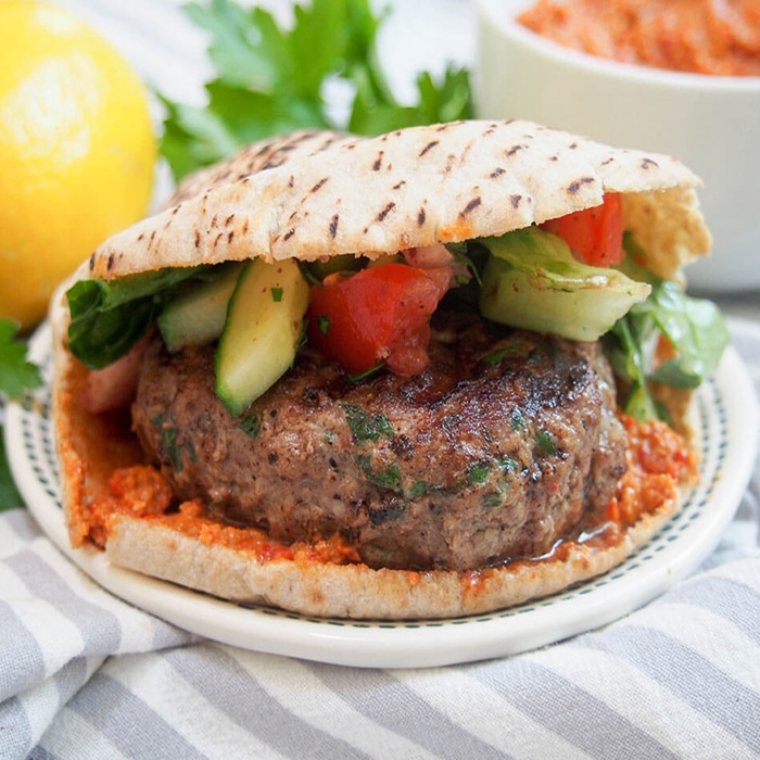 kofta burgers — a Turkey dish