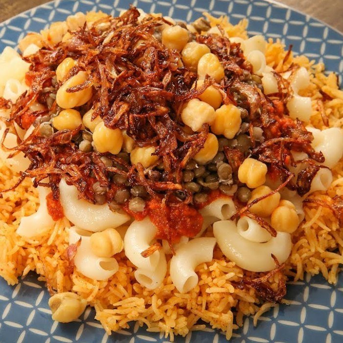 Koshari — a Egypt dish