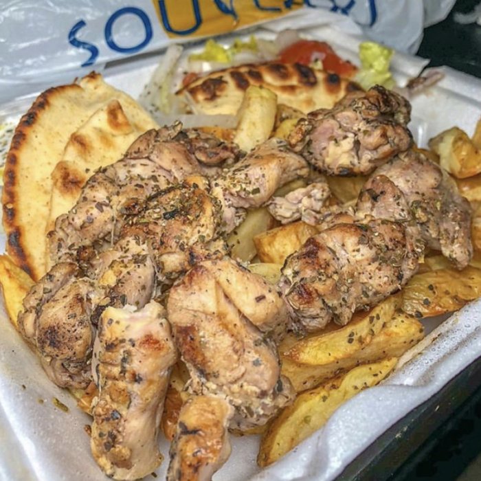 Lamb and Lemon Souvlaki — a Greece dish