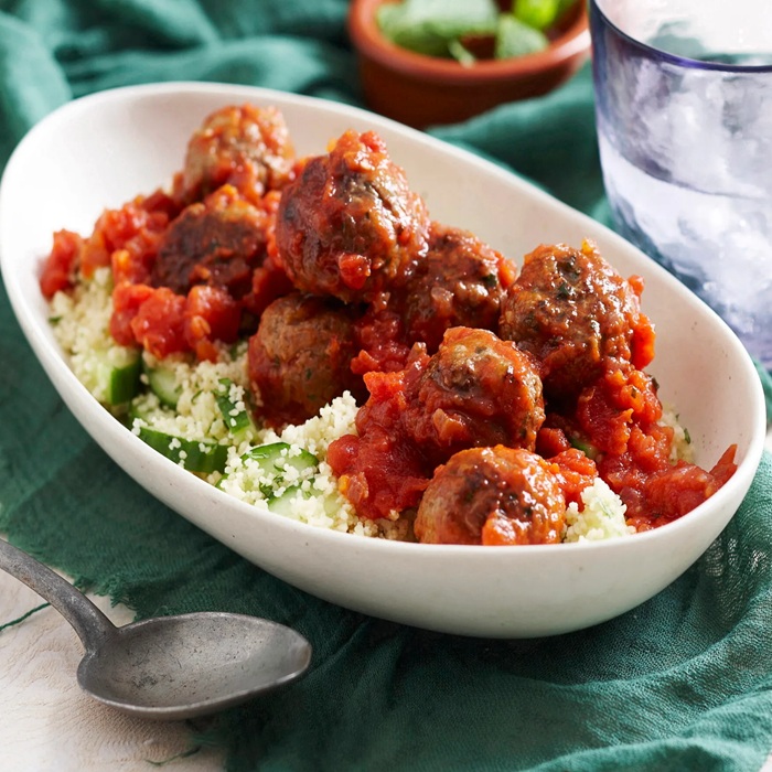Lamb & apricot meatballs — a Turkey dish