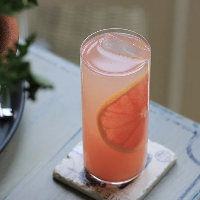 Lazy Coconut Paloma — drinks