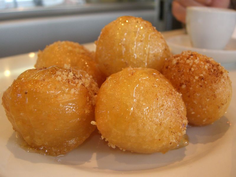 Loukoumas (Greek Donuts with Honey) II — world recipes