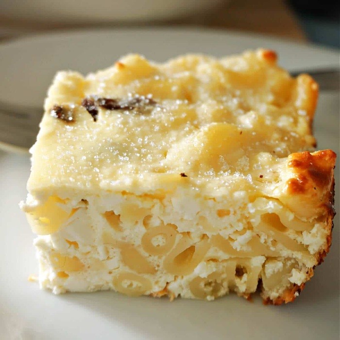 Macaroni Pudding — pasta